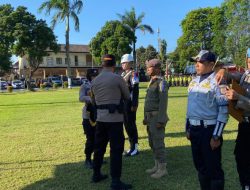 Ops Patuh Semeru 2025,Polres Bondowoso Gelar Apel Dan Libatkan TNI,DLLAJ,Satpol PP Dan Polisi Militer