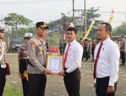 Tuntas Tangani Kasus yang Jadi Sorotan, 30 Anggota Polres Pringsewu Diganjar Penghargaan