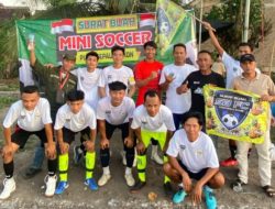 Tim Surat Buah Menang Telak 11-0 di Piala Cup 2025 Kepala Pekon Kresnomulyo Kabupaten Pringsewu