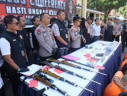 Polres Bondowoso Ungkap Kasus Curanmor dan Pengeroyokan, Berikut Kronologisnya!!!