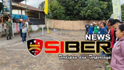 Danramil 0822/14 Prajekan Letda Cke Sukiman: Membuka Turnamen Bola Kasti Dalam Rangka Memeriahkan HUT ke-80 RI