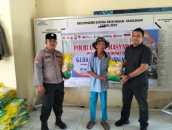 Polsek Botolinggo Polres Bondowoso “Gerakan Pangan Murah” Jual Beras Murah Untuk Masyarakat