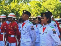 Air Mata Tak Mampu Terpendam di Saat Upacara HUT ke-80 RI di Sulawesi Utara, Paskibraka Sukses Kibarkan Merah Putih