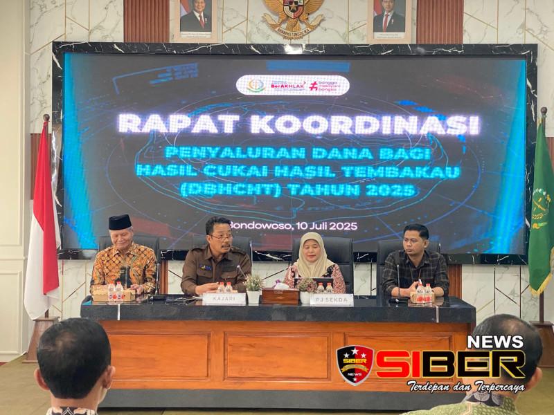 Dinas Sosial dan Kejari Bondowoso Matangkan Strategi Penyaluran BLT DBHCHT 2025