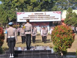18 Anggota Dapat Penghargaan Dari Kapolres Bondowoso Salah Satunya Andi W Tamba,Ungkap Kasus Dan Membuka Lahan Jagung Dukung Ketahanan Pangan 114,79 Hektar