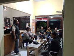 Perkuat Keamanan Wilayah,Kapolsek Grujugan Polres Bondowoso Imbau Warga Jaga Lingkungan Dan Tidak Terprovokasi