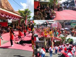 Karnaval Desa Gedangsewu Tulungagung Dalam Rangka HUT RI Yang ke 80