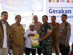 Dandim 0822 Bondowoso Kawal Gerakan Pangan Murah, Pastikan Rakyat Rasakan Manfaatnya