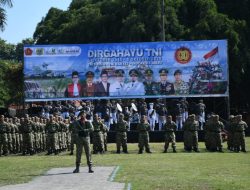 HUT ke-80 TNI di Bondowoso, Dandim 0822: “TNI Kuat Karena Bersama Rakyat”