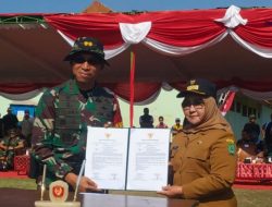 Pembukaan TMMD ke -126 di kabupaten Magetan resmi dibuka Bupati NANIK SUMANTRI