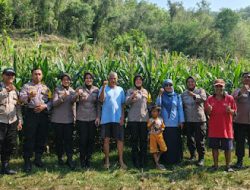 Kapolres Bantul Kunjungi Dan Tinjau Langsung Pembangunan Sumur Bor