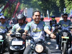 Dandim 0822 Bondowoso Buka Kejuaraan Road Race Dandim Cup Seri 3 Dalam Rangka HUT TNI ke-80