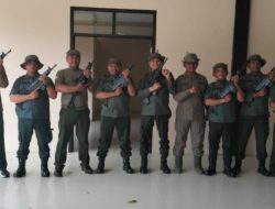 Perhutani KPH Bondowoso Ikuti Latihan Menembak di Pusdiklat Brimob Watukosek