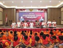 Polda Jatim Berhasil Ungkap 1.443 Kasus dan Amankan 1.135 Tersangka Selama Operasi Sikat Semeru 2025