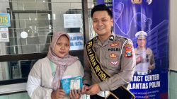 POLANTAS MENYAPA bukti kesungguhan Lantas polres Magetan Dekat dengan masyarakat