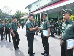 Penuh Apresiasi, Kodim 0822 Melepas Dua Prajurit Terbaik Menuju Tugas Baru