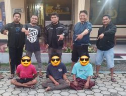Nyolong Motor Beijing,Tiga Orang Diamankan Polsek Sumberjambe Polres Jember
