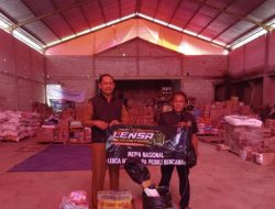 ‎Lensa Nusantara Salurkan Bantuan Korban Bencana Longsor di Pandanarum Banjarnegara ‎