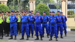 Amankan Natal dan Tahun Baru, Polres Bantul Gelar Apel Pasukan Operasi Lilin Progo 2025