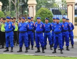 Amankan Natal dan Tahun Baru, Polres Bantul Gelar Apel Pasukan Operasi Lilin Progo 2025