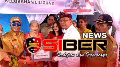 Camat Buleleng Dampingi Bupati Dalam Rangka Penyerahan Langsung Rumah Layak Huni di Kelurahan Liligundi