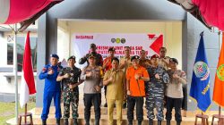 Kolonel Inf Rinto Wijaya Danbrigif TP 28/Bari Fola hadir Peresmian Unit Siaga SAR Kabupaten Halmahera Timur