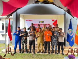Kolonel Inf Rinto Wijaya Danbrigif TP 28/Bari Fola hadir Peresmian Unit Siaga SAR Kabupaten Halmahera Timur
