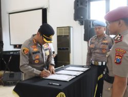 Kapolresta Banyuwangi Pimpin Sertijab Kasat dan Kapolsek Jajaran