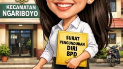 Surat Pengunduran diri anggota BPD Banjarejo Magetan sudah tahap di kecamatan, Ketua BPD : Saya malah baru tau !