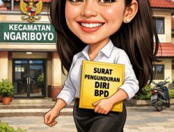 Surat Pengunduran diri anggota BPD Banjarejo Magetan sudah tahap di kecamatan, Ketua BPD : Saya malah baru tau !