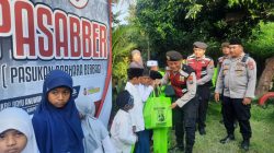 Program Pasabber Samapta Polres Situbondo Sentuh Nurani Anak Yatim