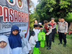 Program Pasabber Samapta Polres Situbondo Sentuh Nurani Anak Yatim