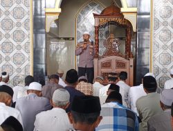 Kapolsek Sempol Polres Bondowoso, Laksanakan Safari Jumat di Masjid An-Nur Desa Sempol
