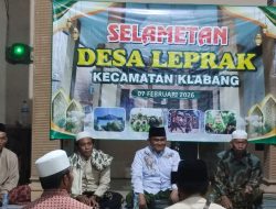 Kepala Desa Leprak Gelar Pengajian Umum Dalam Rangka Selamatan Desa Leprak