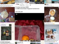 Hampir Seluruh Kecamatan Di Bondowoso,Menu MBG Di Protes Warga