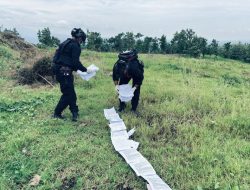 Tegas Tanpa Kompromi, Polres Bondowoso Musnahkan 25 Kg Bahan Petasan di Kemuningan