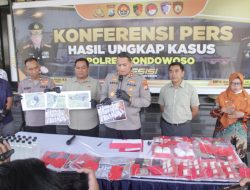 Satreskrim Polres Bondowoso Ungkap Kasus Curanmor, Judol Dan Sajam,Salah Satu Tersangka Dari Kec Jambesari
