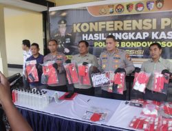 Peredaran Narkoba Dipatahkan Oleh Satreskoba Polres Bondowoso Ribuan Pil Setan Dan Narkotika Jenis Sabu Diamankan