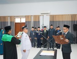 Pj Kepala Desa Denok Resmi Dilantik, Pemkab Lumajang Dorong Kolaborasi Pembangunan Desa