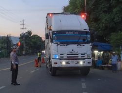 Polresta Banyuwangi Optimalkan Buffer Zone Bulusan Kepadatan Terurai, Sopir Puji Polisi