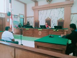 Eks Kades Kalidilem Jalani Sidang Perdana Dugaan Kasus Penipuan Di PN Lumajang