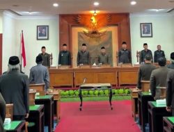 Sidang Paripurna DPRD Tulungagung Bahas LKPJ 2025, Ditutup Dengan Acara Halal Bihalal