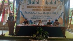 Ketua DPRD Magetan Tegaskan Komitmen Kolaborasi Desa dalam Halal Bihalal Kepala Desa se-Kabupaten