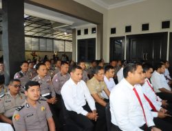 Tasyakuran Ulang Tahun Personel Polres Kediri, Kebersamaan Jadi Sorotan