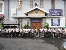 Dari Apel ke Aspal: Rutan Magetan Rayakan HBP ke-62 dengan Gowes Penuh Energi