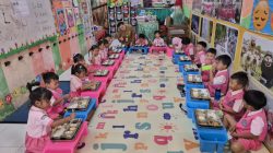 Penuh Ceria! Para Siswa Antusias Nikmati MBG dari Dapur SPPG Maesan 2 Suger Lor Bondowoso