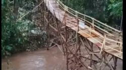 Jembatan Alternatif Nangkaan Rusak Terseret Sampah, Ditutup Total 3-4 Hari