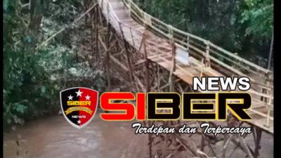 Jembatan Alternatif Nangkaan Rusak Terseret Sampah, Ditutup Total 3-4 Hari