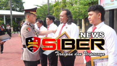 Ungkap Cepat Kasus Pengeroyokan, Sembilan Personel Polres Nganjuk Diganjar Penghargaan Kapolres