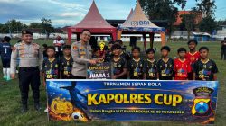 Serahkan Hadiah Kapolres Cup 2026, AKBP Bayu Ajak Anak-Anak dan Remaja Situbondo Gemar Olahraga